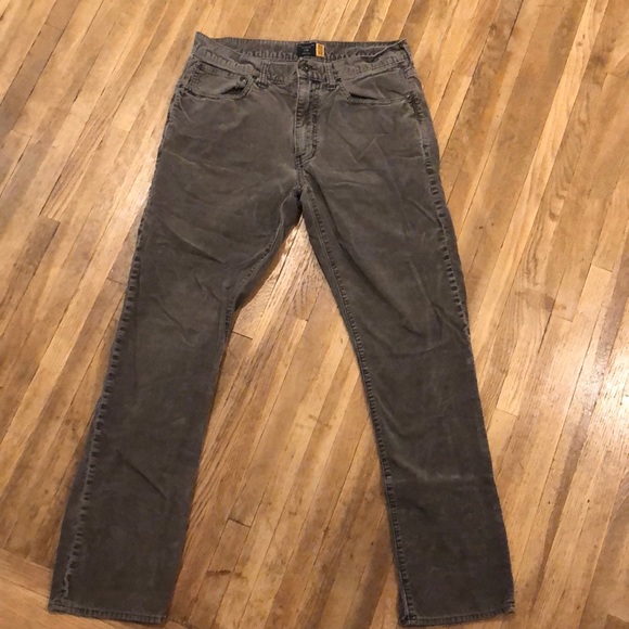 J. Crew Other - J.Crew 770 gray corduroy pants
